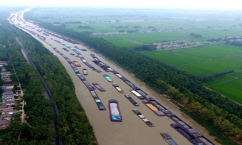 苏北运河一季度集装箱运输量同比增长50.8%