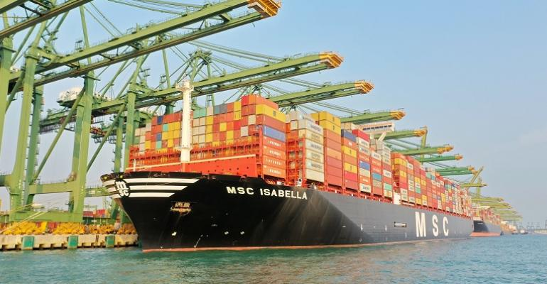 MSC正式取代马士基成全球最大船公司