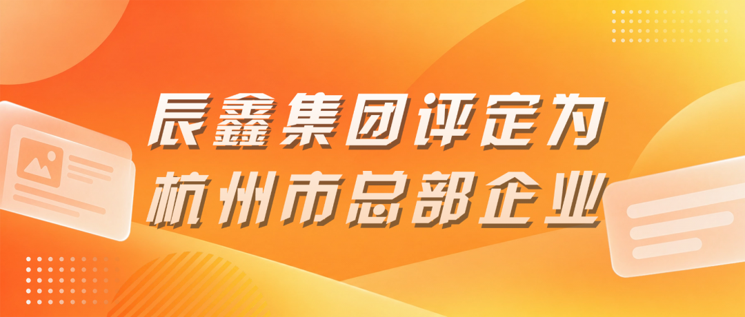 辰鑫集团获2026年度杭州市总部企业认定